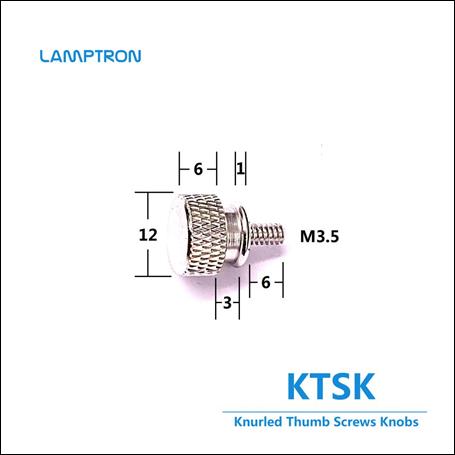 Knurled Thumb Screws Knobs SN
