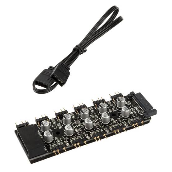 SP101 10X ADDRESSABLE RGB HUB FOR AURA, FUSION AND MYSTIC